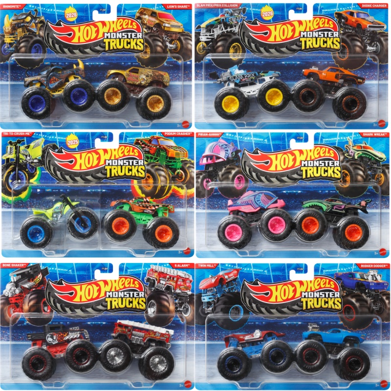 Hot Wheels Car Mainline - 2026 ホットウィール モンスタートラック Fyj64 Hw ティガーシャーク
