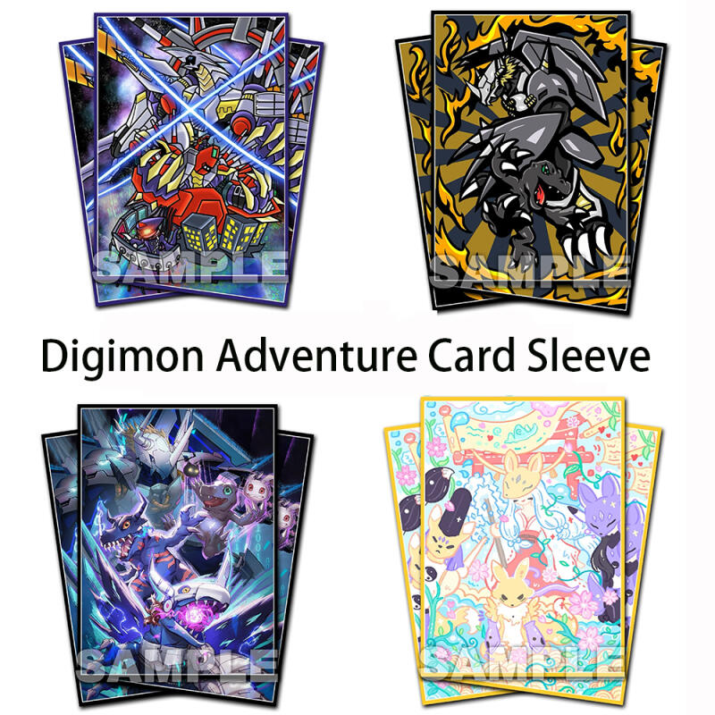 Card Penny Sleeve - デジモンアドベンチャー ユーコモン ラグナロクモン ブラックウォーグレイモン カードスリーブ アニメゲームコレクション