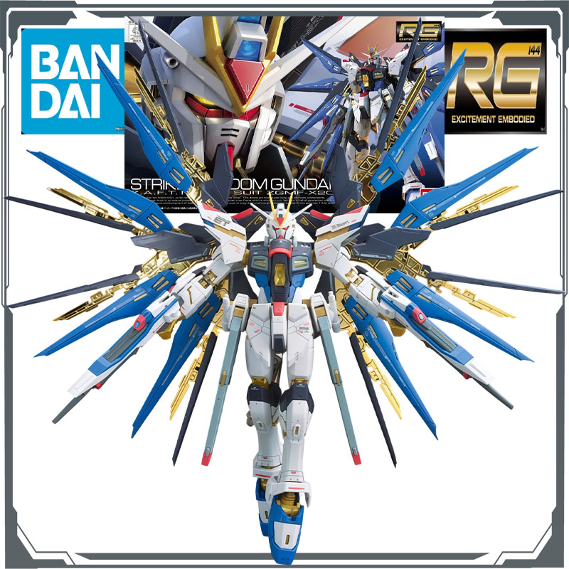 Bandai Model Gundam Rg - バンダイ RG リアルグレード 1/144 ZGMF-X20A ストライクフリーダムガンダムSEED