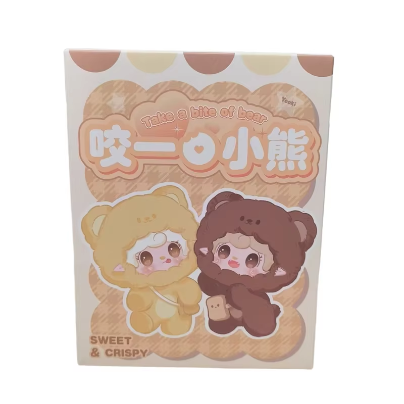 Vinyl Figure Blank - 100%正規品 Yooki V4 プラッシュ テイク・ア・バイト・オブ・ベア ブラインドボックスシリーズ