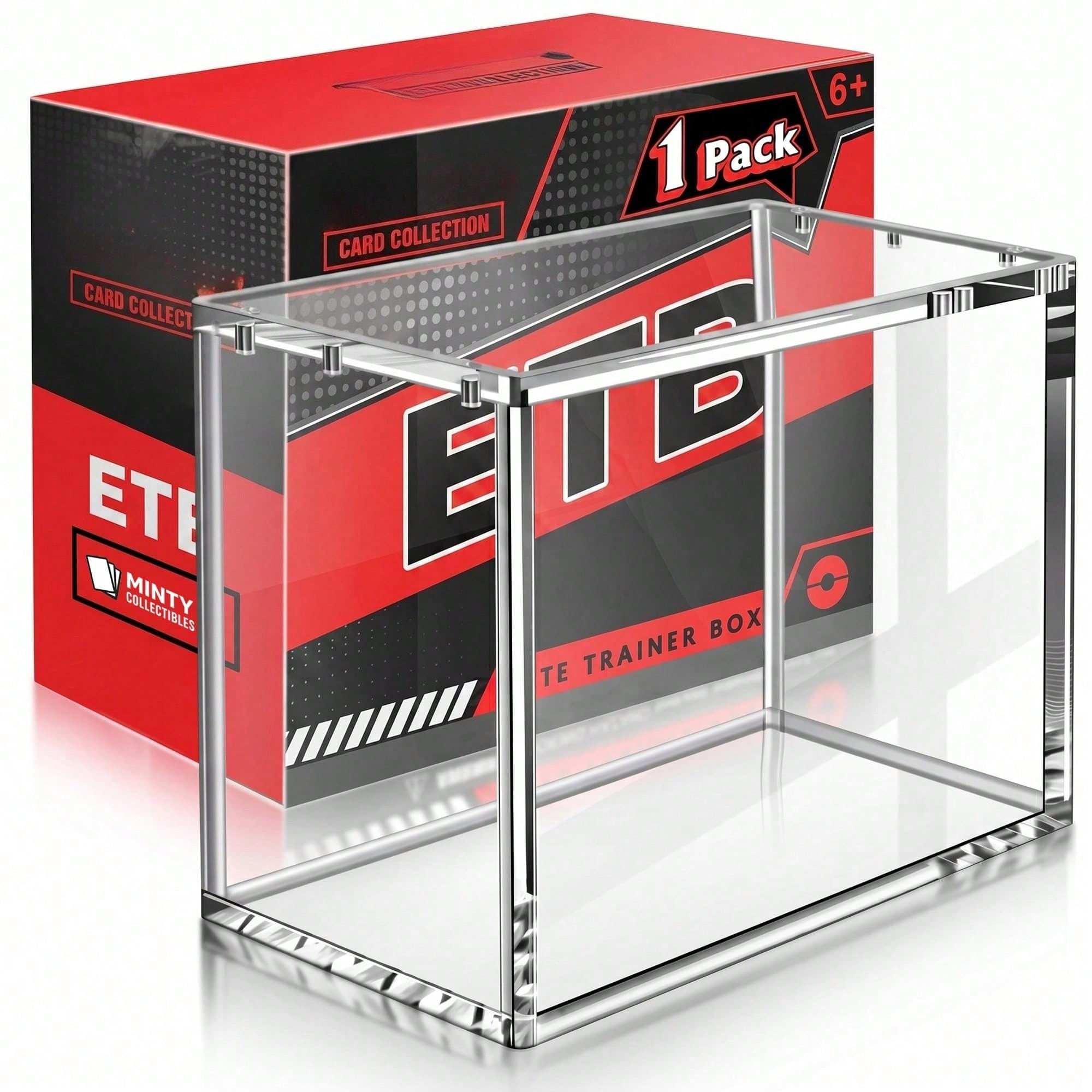 ETBクリアマグネット式アクリルディスプレイケース、8mmベ - Display Case Acrylic のレビューと価格