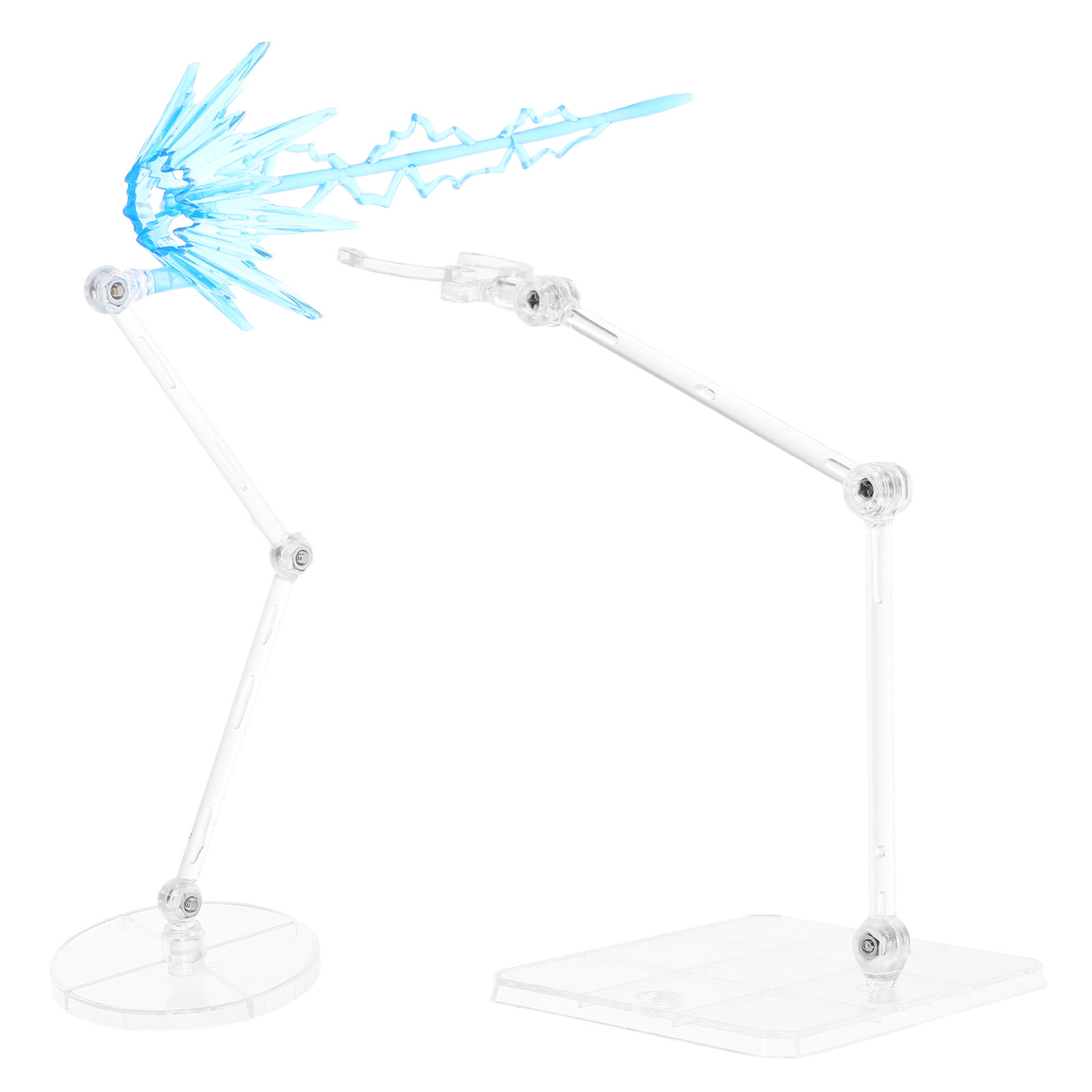 1セットの透明で調整可能なアクションフィギュアスタンド。デス - Action Figure Stand のレビューと価格