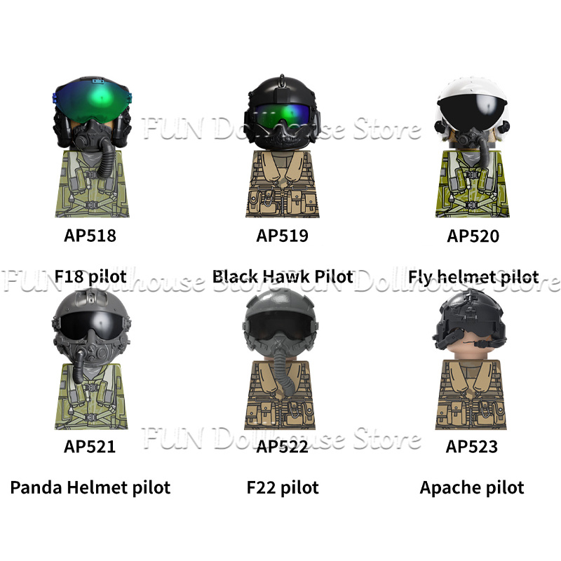 現代軍事米兵アクションフィギュアアクセサリー ビルディングブ - Lego Minifigure Holder のレビューと価格