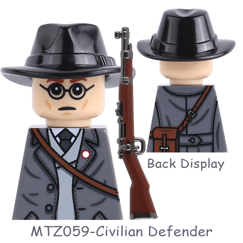 ドイツの歴史的な兵士、歩兵、戦士、市民、守護者、高齢者、警備 - Lego Minifigure Holder のレビューと価格