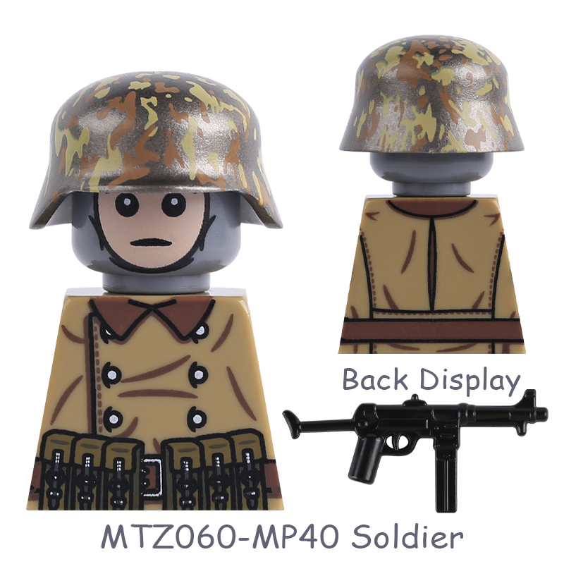 ドイツの歴史的な兵士、歩兵、戦士、市民、守護者、高齢者、警備 - Lego Minifigure Holder のレビューと価格