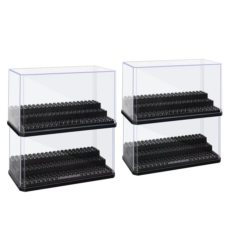 アクリル製ミニフィギュア用ディスプレイケース。積み重ね可能で - Display Case Acrylic のレビューと価格