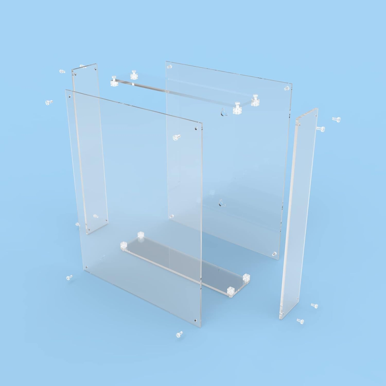 アクリルシャドウボックス クリスタルクリアアクリルディスプレ - Display Case Acrylic のレビューと価格