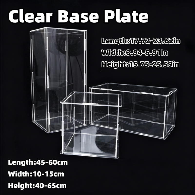 自己組み立て式 透明アクリルディスプレイケース ボックス 防 - Display Case Acrylic のレビューと価格